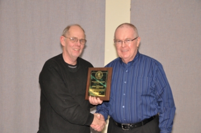 Ham of the Year ,2013 John Pedersen, presented by Bob Rice