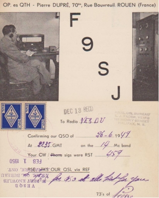 Scanned old QSL cards_90